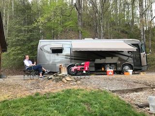 First Boondocking in Lenoir